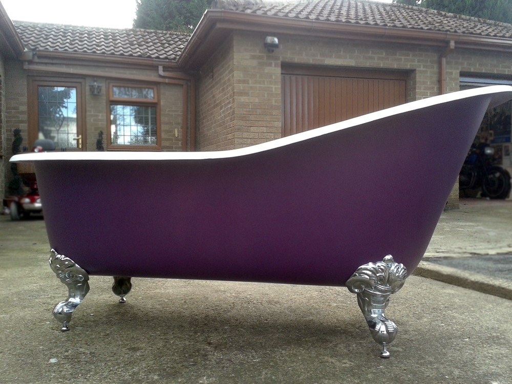 Roll top bath restoration